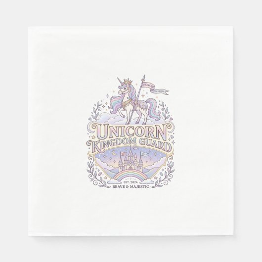 Einhorn Wanderlust Einhorn Geschenkidee Vektor Des Serviette (Vorderseite)
