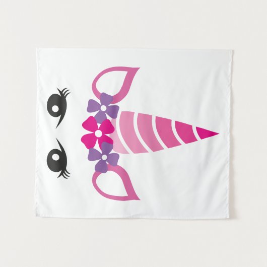 Einhorn Wandteppich (Vorderseite (Horizontal))