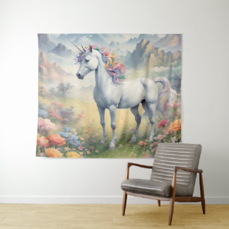 Einhorn Wandteppich