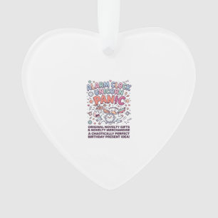 Einhorn Wecker Einhorn Panik Fett Typography Ornament
