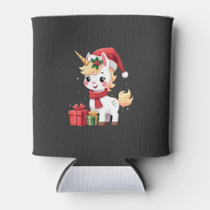 Einhorn-Weihnachtsdekoration Santa Einhorn Weihnac Dosenkühler