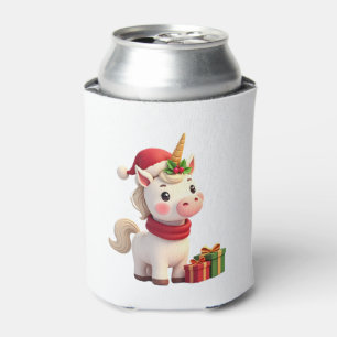 Einhorn-Weihnachtsdekoration Santa Einhorn Weihnac Dosenkühler
