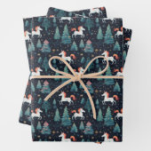 Einhorn Weihnachtswrapping Paper Geschenkpapier Set (Beispiel)