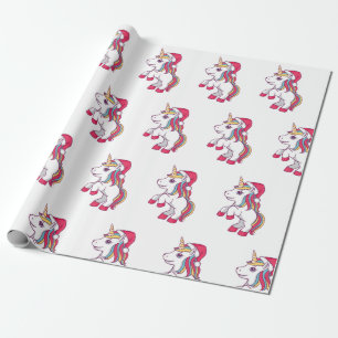 Einhorn Weihnachtswrapping Paper, Unicorn Geschenkpapier