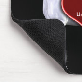 Einhorn-Weiß-Schönheit Mousepad (Ecke)