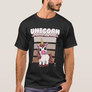Einhorn Weniger Galopp Mehr Glanz Einhorn 2 T-Shirt
