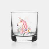 Einhorn Whiskyglas (Rückseite)