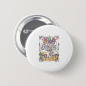 Einhorn Wild West Magie Original Button (Vorne & Hinten)