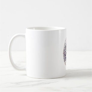 Einhorn-Wildblumen und Einhorn-Träume POD Fertig M Kaffeetasse