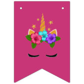 Einhorn Wimpelkette (Erste Fahne)