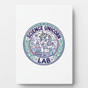 Einhorn Wissenschaft Einhorn Labor POD Fertige App Fotoplatte