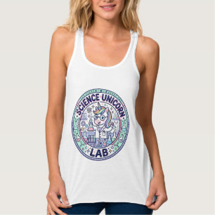 Einhorn Wissenschaft Einhorn Labor POD Fertige App Tank Top