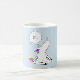 Einhorn-Yoga-lustiger Einhorn-Liebhaber Kaffeetasse