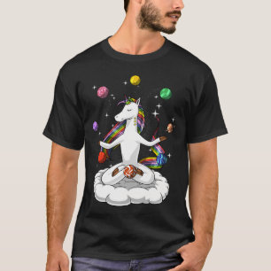 Einhorn Yoga Meditation T-Shirt