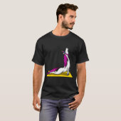 Einhorn-Yoga-Workout T-Shirt (Vorne ganz)