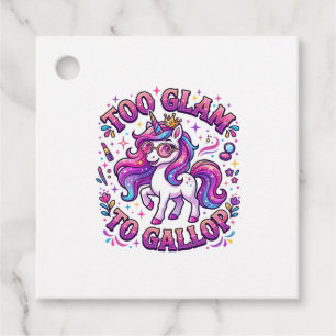 Einhorn Zu Glamourös Zum Galoppieren Kommerzieller Geschenkanhänger