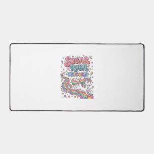 Einhorn Zuckerrausch Einhorn Kawaii Marktplatz Kun Schreibtischunterlage
