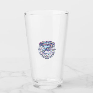 Einhorn Zuckerrausch Einhorn Lustiges Süßes Gesche Glas