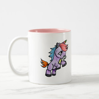 Einhorn Zweifarbige Tasse