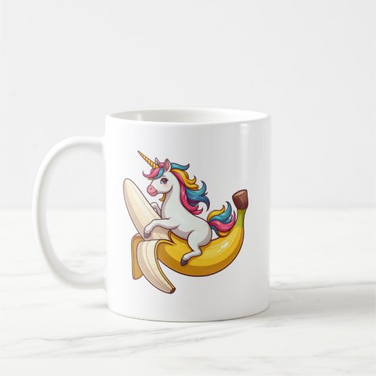 Einhornbanane Kaffeetasse (Links)