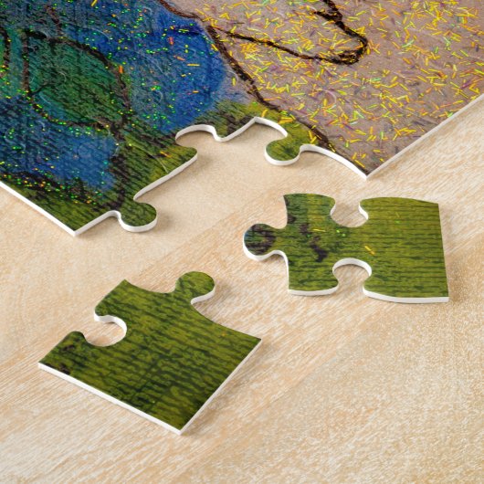 Einhornberühren Reflektion in einem Teich Puzzle (Seite)