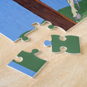 Einhornbeugen, um Christliches Rätsel zu überwinde Puzzle (Seite)