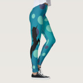 Einhornblaue Leggings (Rechts)