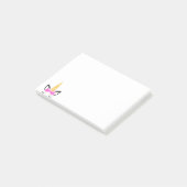 Einhornbogenbrücke Post-it Klebezettel (angewinkelt)