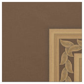 Einhornbraun 1 yd Panel Stoff (Nahaufnahme)