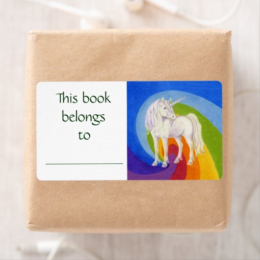 Einhornbuchetikett (Insitu)