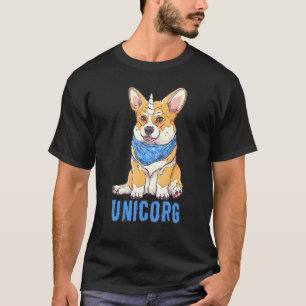 Einhörncorgi Hund Rasse Corgi nett T-Shirt