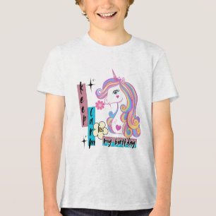 Einhorndesign für Einhornliebhaber Tri-Blend Shirt