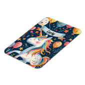 Einhorndesign für Kinder Magnet (Linke Seite)