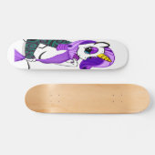Einhorndesign Skateboard (Horizontal)