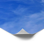 Einhorndrache in Wolken ~ Print / Poster (Ecke)