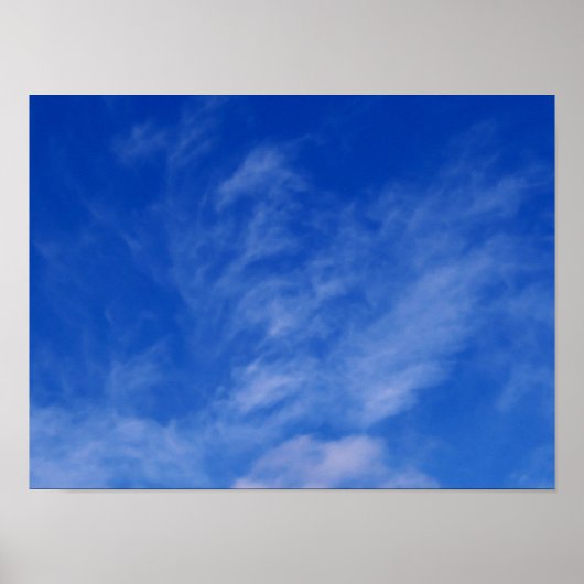 Einhorndrache in Wolken ~ Print / Poster (Vorne)
