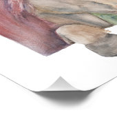 Einhorndrucke für Foto (Ecke)