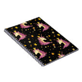 Einhorndruckerin: Aquarellmärchen Notizblock (Rechte Seite)