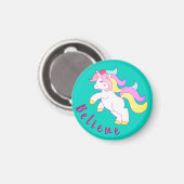 Einhornende Gastgeschenke Magnet (Vorderseite/Rückseite)