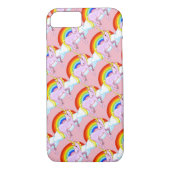 Einhörner auf Rainbows Handy-Fall Case-Mate iPhone Hülle (Rückseite)