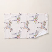 Einhörner aus dem himmlischen Badetuch-Set Badhandtuch Set (Handtuch)