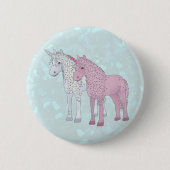Einhörner Button (Vorderseite)