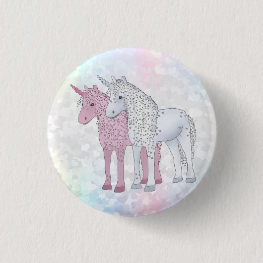 Einhörner Button (Vorderseite)