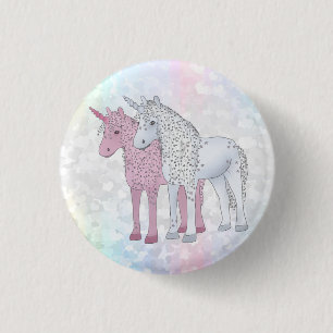Einhörner Button