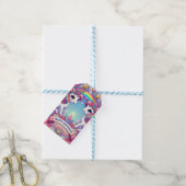 Einhörner der Regenbogenköniglichen Geschenkanhänger (Mit Garn)