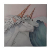 Einhörner des Meeres Fliese (Vorderseite)