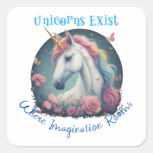 Einhörner existieren Sticker