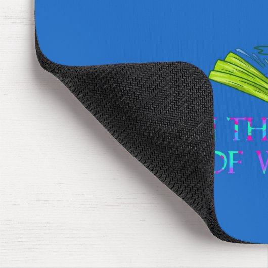 Einhörner glauben an die Magie Mousepad (Ecke)