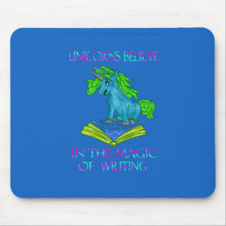 Einhörner glauben an die Magie Mousepad