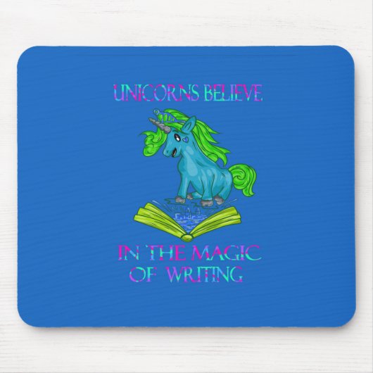 Einhörner glauben an die Magie Mousepad (Vorne)